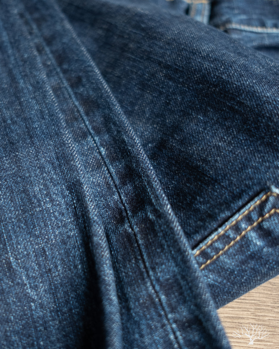 C.O.F. Studio M8 Straight Fit - 14oz Indigo Selvedge 6x Wash