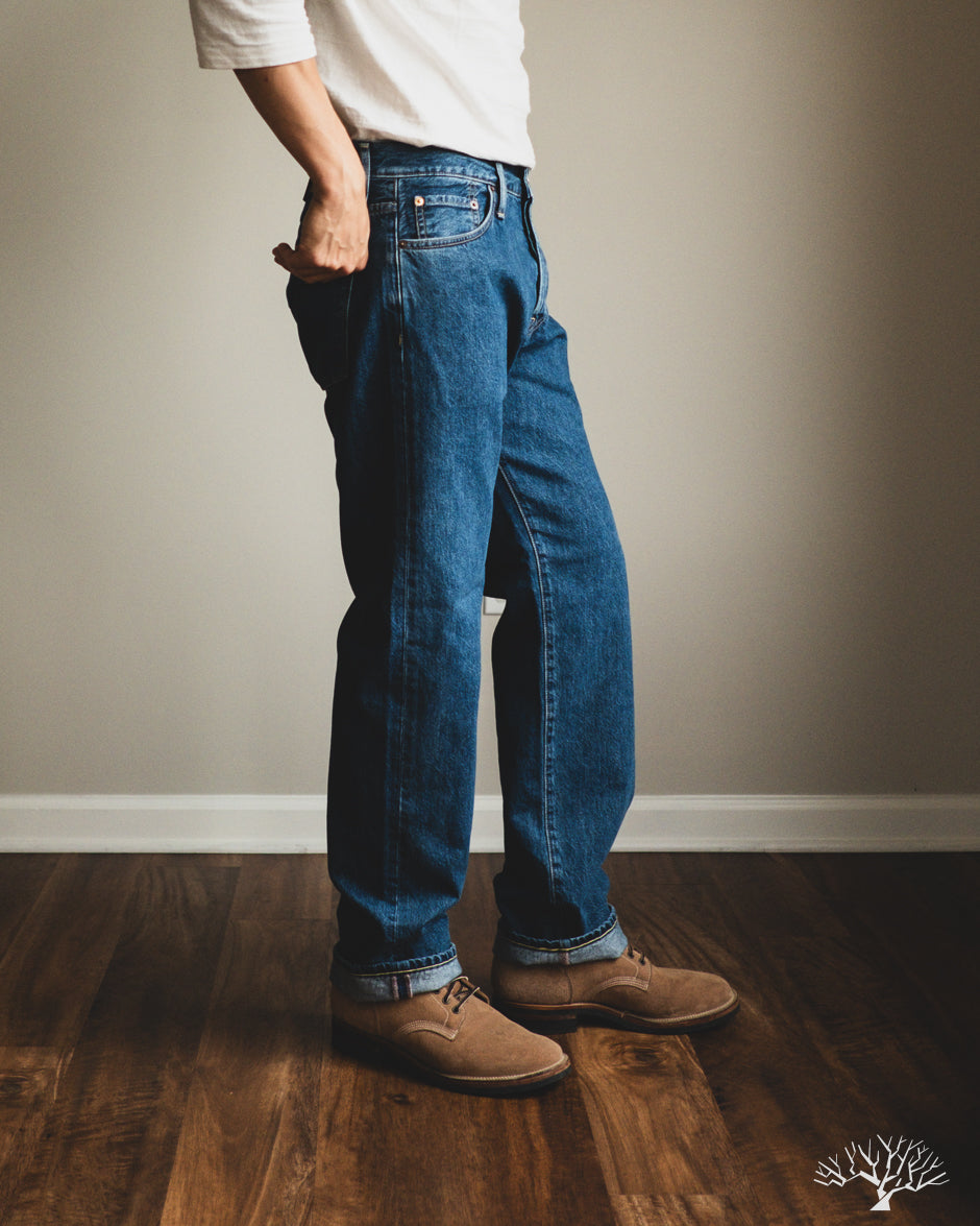 C.O.F. Studio M9 Relaxed Fit - 13oz Deep Indigo Selvedge 6x Wash