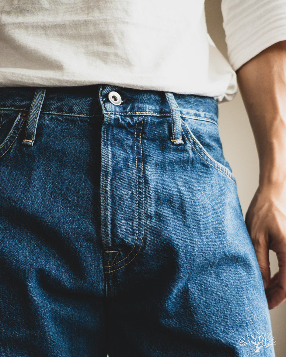 C.O.F. Studio M9 Relaxed Fit - 13oz Deep Indigo Selvedge 6x Wash