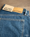 C.O.F. Studio M9 Relaxed Fit - 13oz Deep Indigo Selvedge 6x Wash