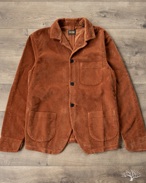 Painter Jacket Organic 8W Corduroy - Terracotta