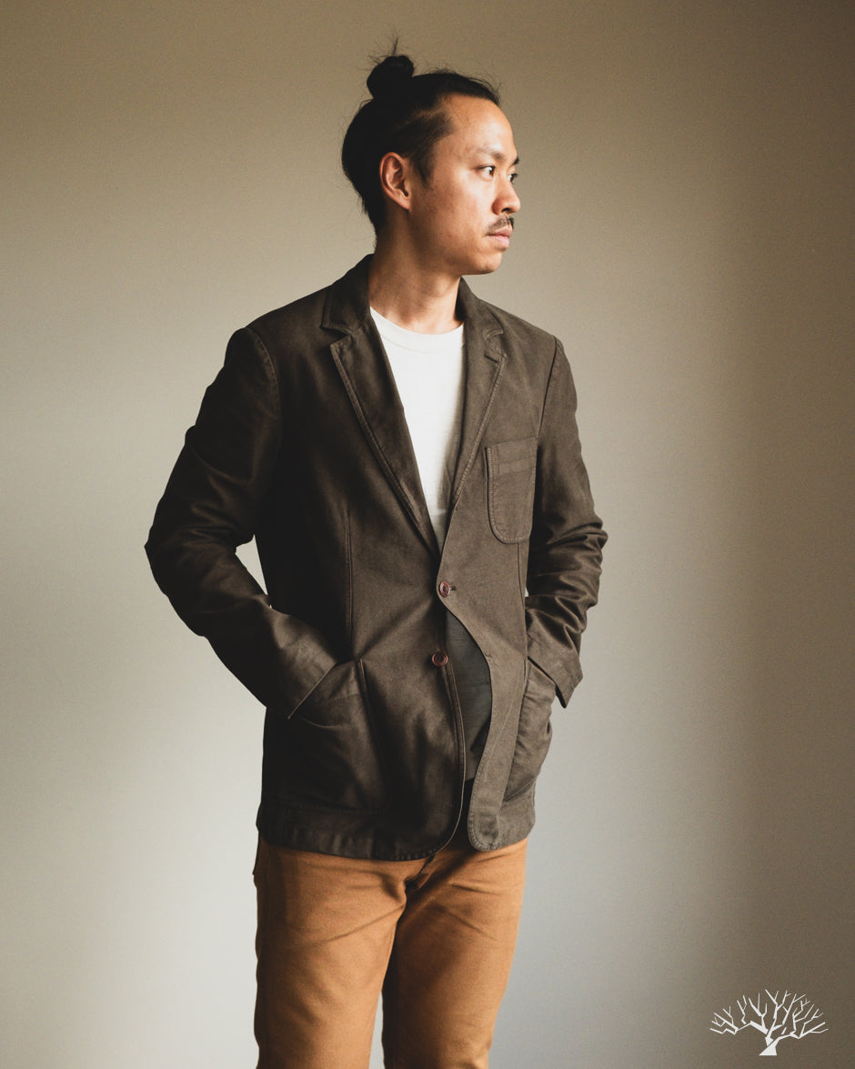 C.O.F. Studio Sport Jacket - Utility Twill Forest Green