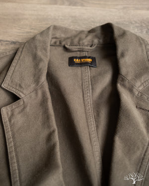 C.O.F. Studio Sport Jacket - Utility Twill Forest Green