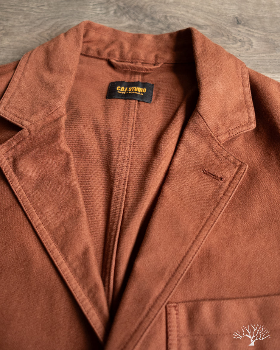 C.O.F. Studio Sport Jacket - Utility Twill Terracota