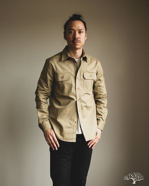 Dehen 1920 Drover Shirt - Alvord Khaki