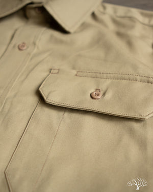 Dehen 1920 Drover Shirt - Alvord Khaki