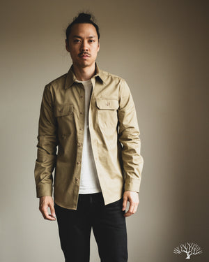 Dehen 1920 Drover Shirt - Alvord Khaki