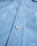 Dehen 1920 Drover Shirt - Light Indigo Chambray