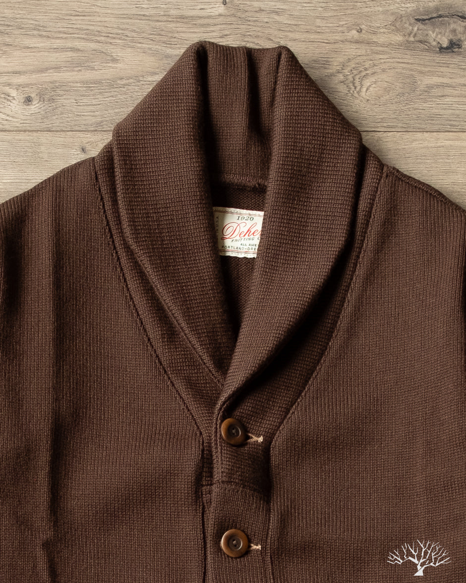 Dehen 1920 Shawl Sweater Coat 2.0 - Brown (Modified)