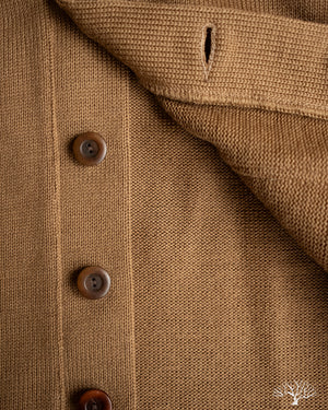 Dehen 1920 Shawl Sweater Coat 2.0 - Dark Tan (Modified)