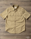 Dehen 1920 Short-Sleeve Drover Shirt - Alvord Khaki