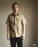 Dehen 1920 Short-Sleeve Drover Shirt - Alvord Khaki