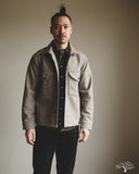 Dehen 1920 Skyline Overshirt - Oatmeal Melton