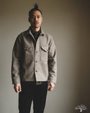 Dehen 1920 Skyline Overshirt - Oatmeal Melton