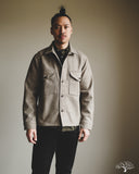 Dehen 1920 Skyline Overshirt - Oatmeal Melton