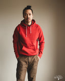 Denime 262 Four Needle Raglan Hoodie - Red