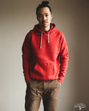 Denime 262 Four Needle Raglan Hoodie - Red