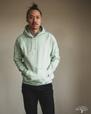 DENIME 88/12 Heather Four Needle Hoodie (Lot 270) - Green