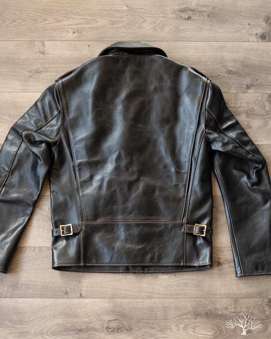 The Flat Head - FN-LJ-HW004 - Horsehide Double Rider's Leather