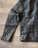 FN-LJ-HW004 - Horsehide Double Rider's Leather Jacket