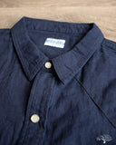 FN-SCW-002L - Indigo Dobby Western Shirt