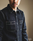 The Flat Head FN-SDK-301L - 10oz Denim Work Shirt