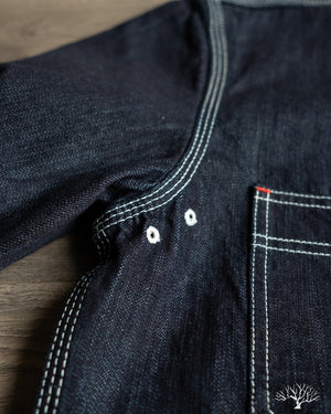 The Flat Head FN-SDK-301L - 10oz Denim Work Shirt