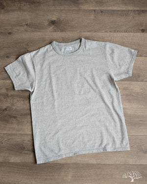 Flat Head FN-THC-001 - THC 9oz Heavyweight Tee - Grey