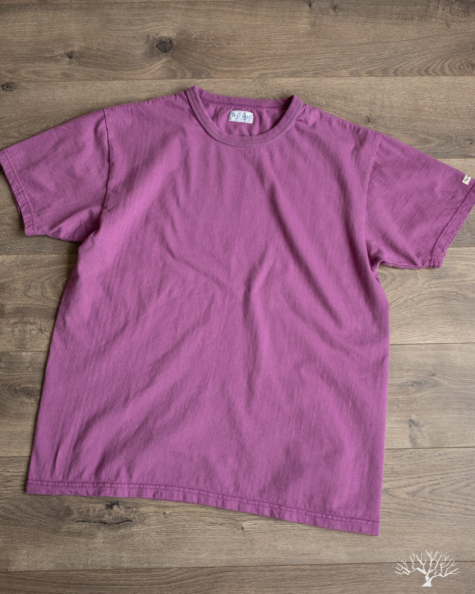 Flat Head FN-THC-001 - THC 9oz Heavyweight Tee - Purple