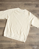 Flat Head FN-THW-001 - Thermal Raglan Sleeve Tee - Ivory