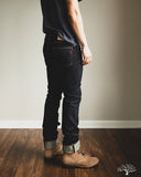 Iron Heart IH-555S-21 - 21oz Indigo Selvedge Super-Slim Denim