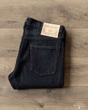 Iron Heart IH-555S-21od - 21oz Overdyed Selvedge Super Slim Denim