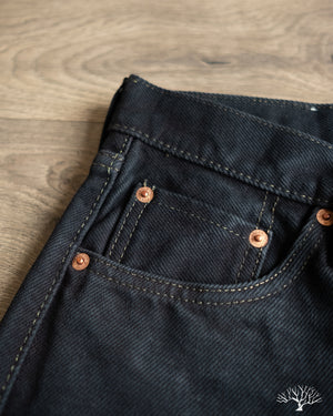 Iron Heart IH-555S-21od - 21oz Overdyed Selvedge Super Slim Denim