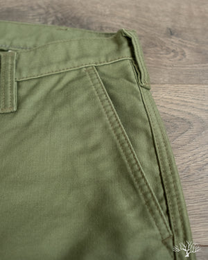 Iron Heart - IH-720-KHA - 11oz Cotton Whipcord Work Pants - Olive –  Withered Fig