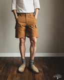 Iron Heart IH-736-BRN - Ripstop Cargo Shorts - Brown