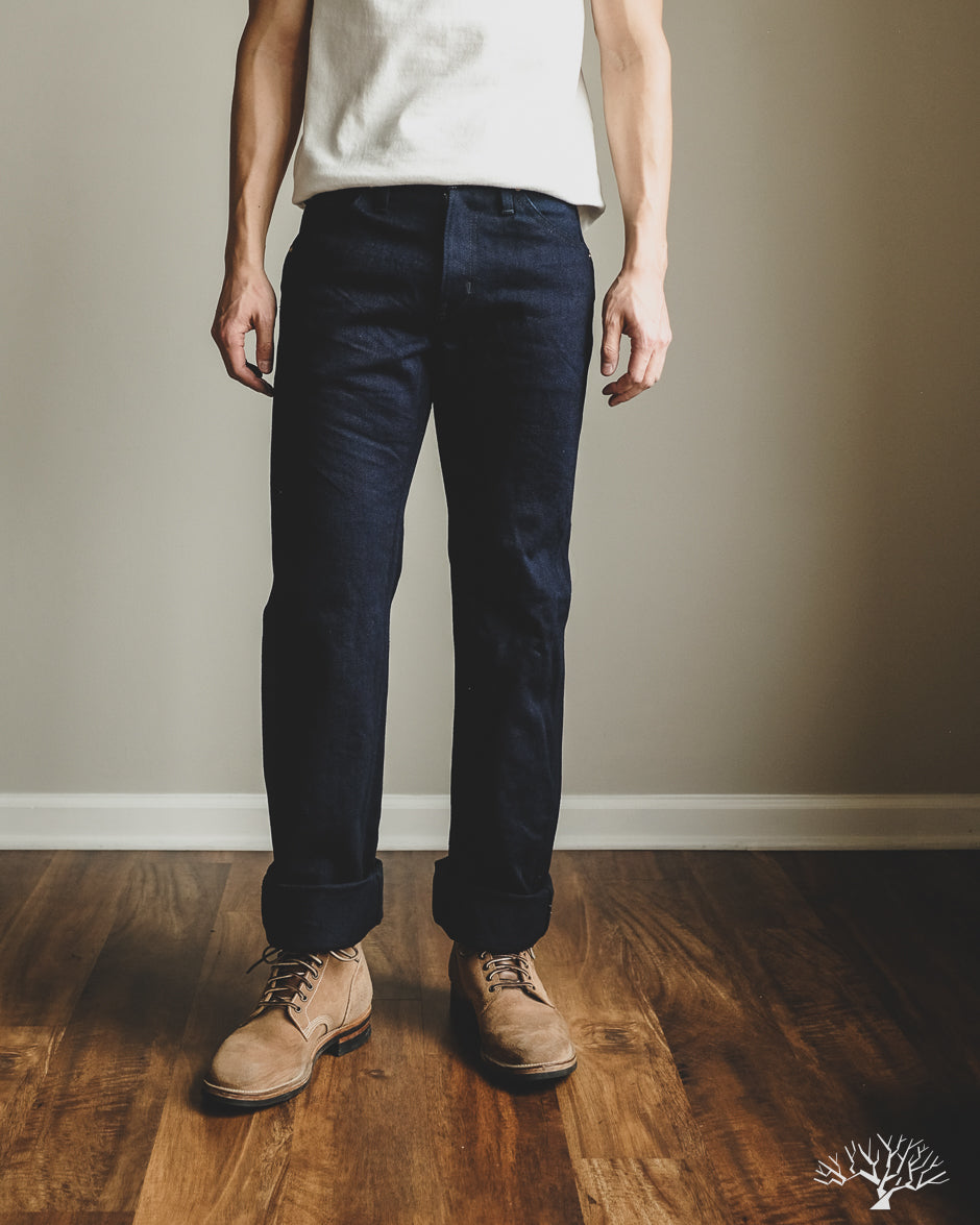 Iron Heart IH-829-IND - 21oz Serge Work Pants - Indigo