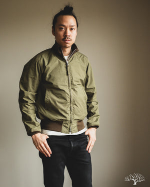 Iron Heart IHJ-130-OLV-NP - Reversible Tanker Jacket - Olive