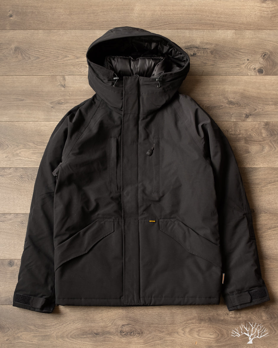 Iron Heart IHJ-138-BLK - PrimaLoft Gold x eVent Mountain Parka - Black