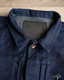 Iron Heart IHJ-140-IG - 19oz Selvedge Denim Type I Jacket - Indigo/Grey