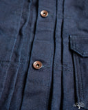 Iron Heart IHJ-140-IG - 19oz Selvedge Denim Type I Jacket - Indigo/Grey