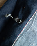 IHM-42-IND - 16oz Natural Indigo Selvedge Denim M65 Field Jacket