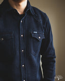 Iron Heart IHSH-208-IND - Kersey Western Shirt - Indigo