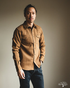 Iron Heart IHSH-234-CAM - Kersey Western Shirt - Camel