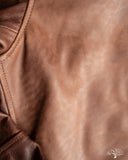 Iron Heart x Simmons Bilt Horsehide Savannah Jacket - Brown