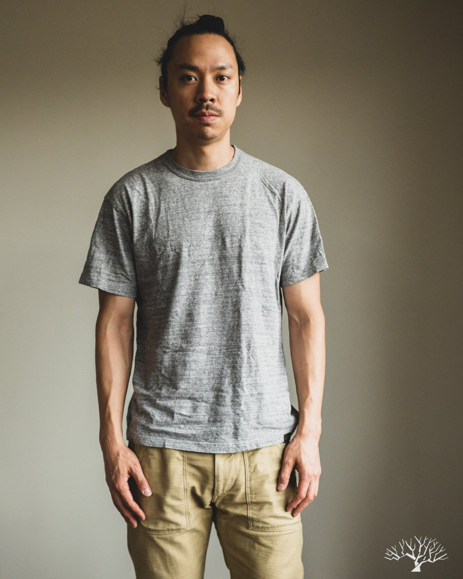 Iron Heart Japanese 6.5oz Cotton Loopwheel Short Sleeved T-Shirt