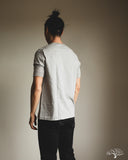 Merz b. Schwanen 207 Short Sleeve Henley - Grey Melange