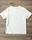 Merz b. Schwanen 214 2-Thread Relaxed Crew Neck Tee - White