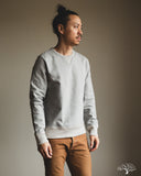 Merz b. Schwanen 3S48 Loopwheel Heavyweight Sweatshirt - Grey Melange