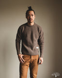 Merz b. Schwanen BLADE02 Merino Wool-Cashmere Waffle Pullover - Grain