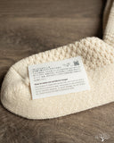 Nishiguchi Kutsushita Wool Cotton Boot Socks - Ivory